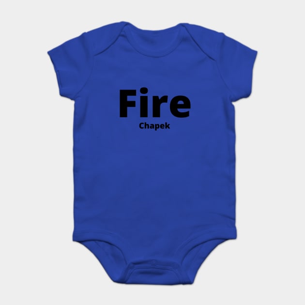 Fire Chapek Baby Bodysuit by Disneytap